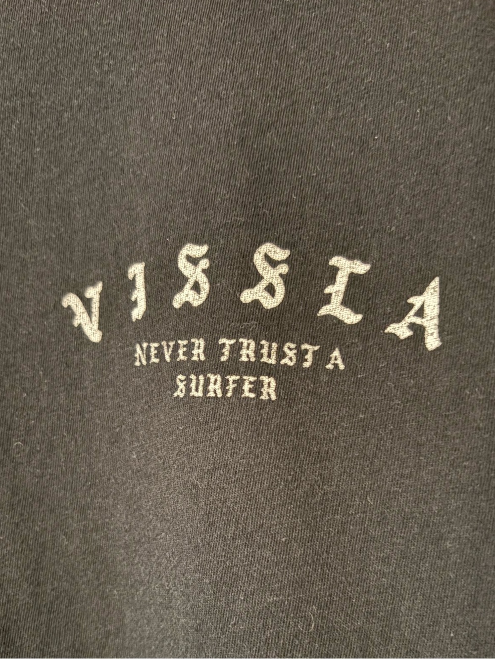 Vissla Black Logo Short Sleeve Tee - Men's Casual Shirt - XL - Picture 2 of 7
